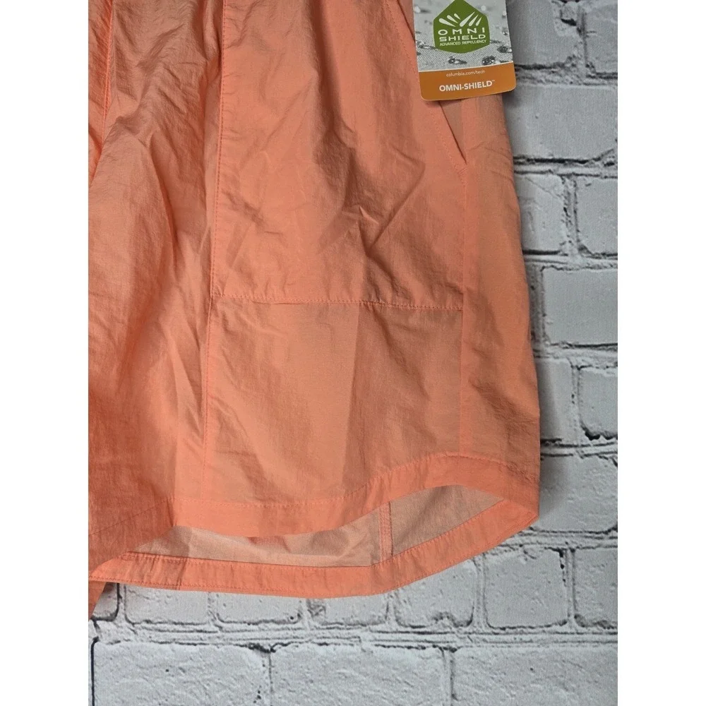Columbia‎ Omni-Shield Bright Orange Lightweight Shorts New Size Large